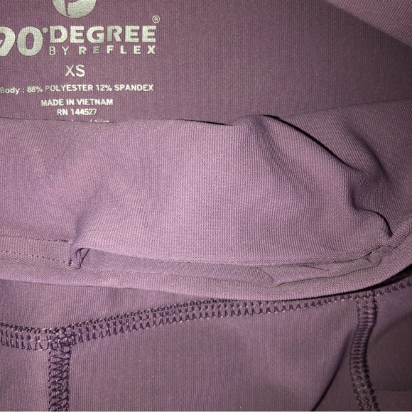 90 Degrees mauve leggings- XS - Picture 4 of 8